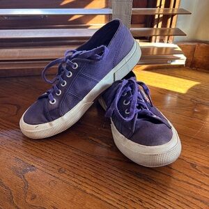 Superga Deep Purple Sneakers, size 38
